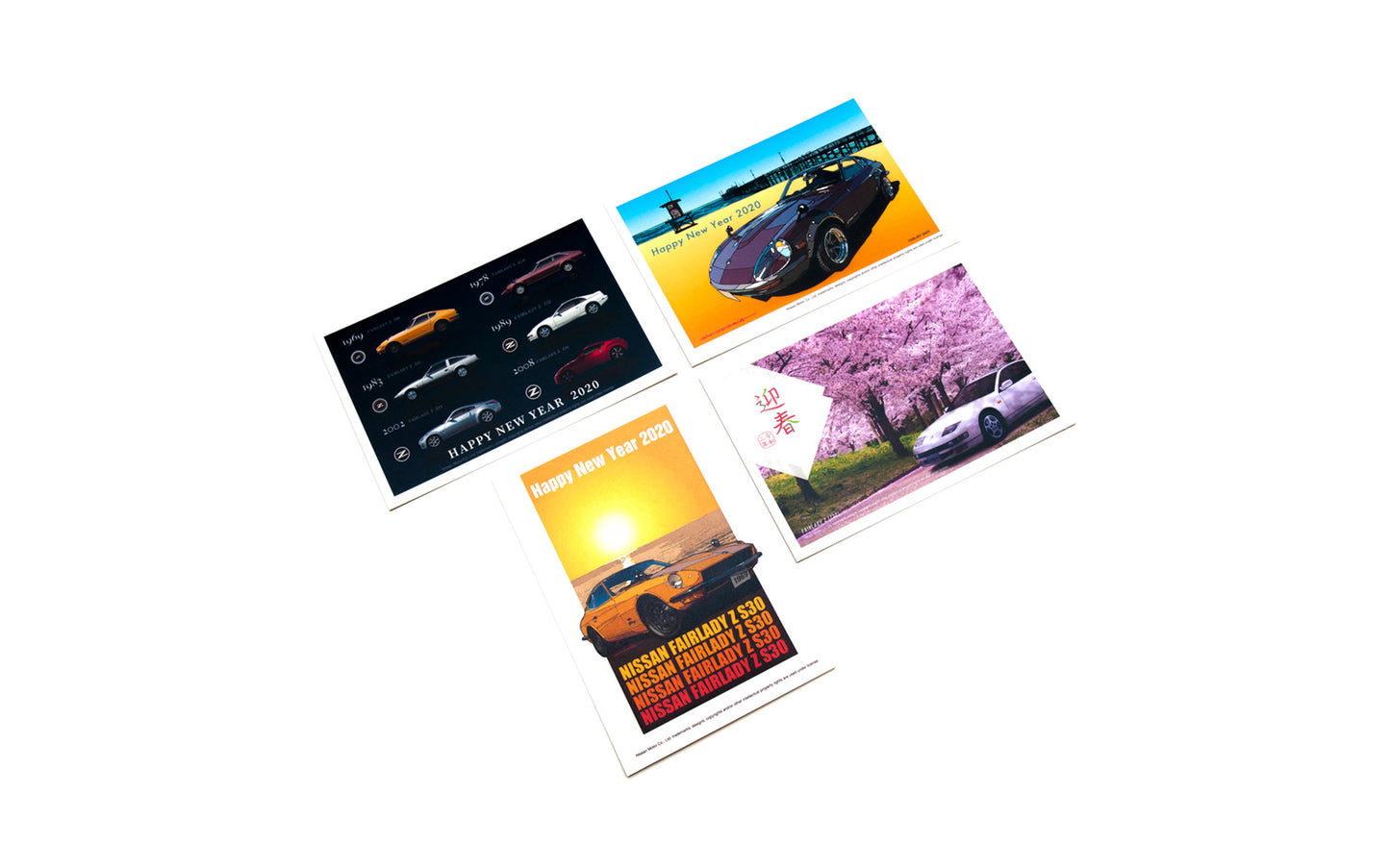50th Anniversary Nissan Fairlady Z Postcards