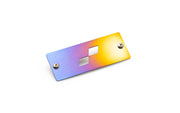 Ptetra Titanium Radiator Support Badge (Honda)