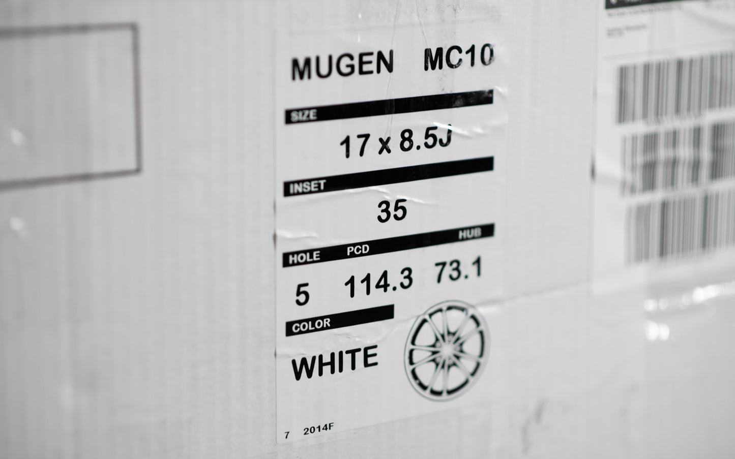 Mugen MC10 (17"x8.5" +35 5x114.3)